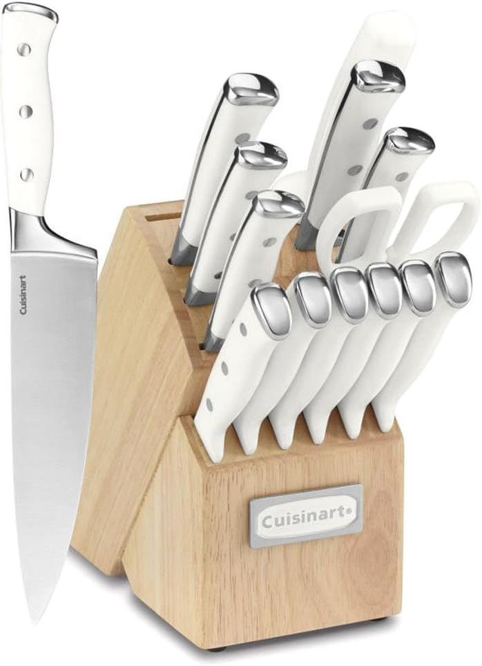 “Upgrade Your Kitchen with Cuisinart’s 15-Piece Cutlery Set – The Ultimate Culinary Companion!”